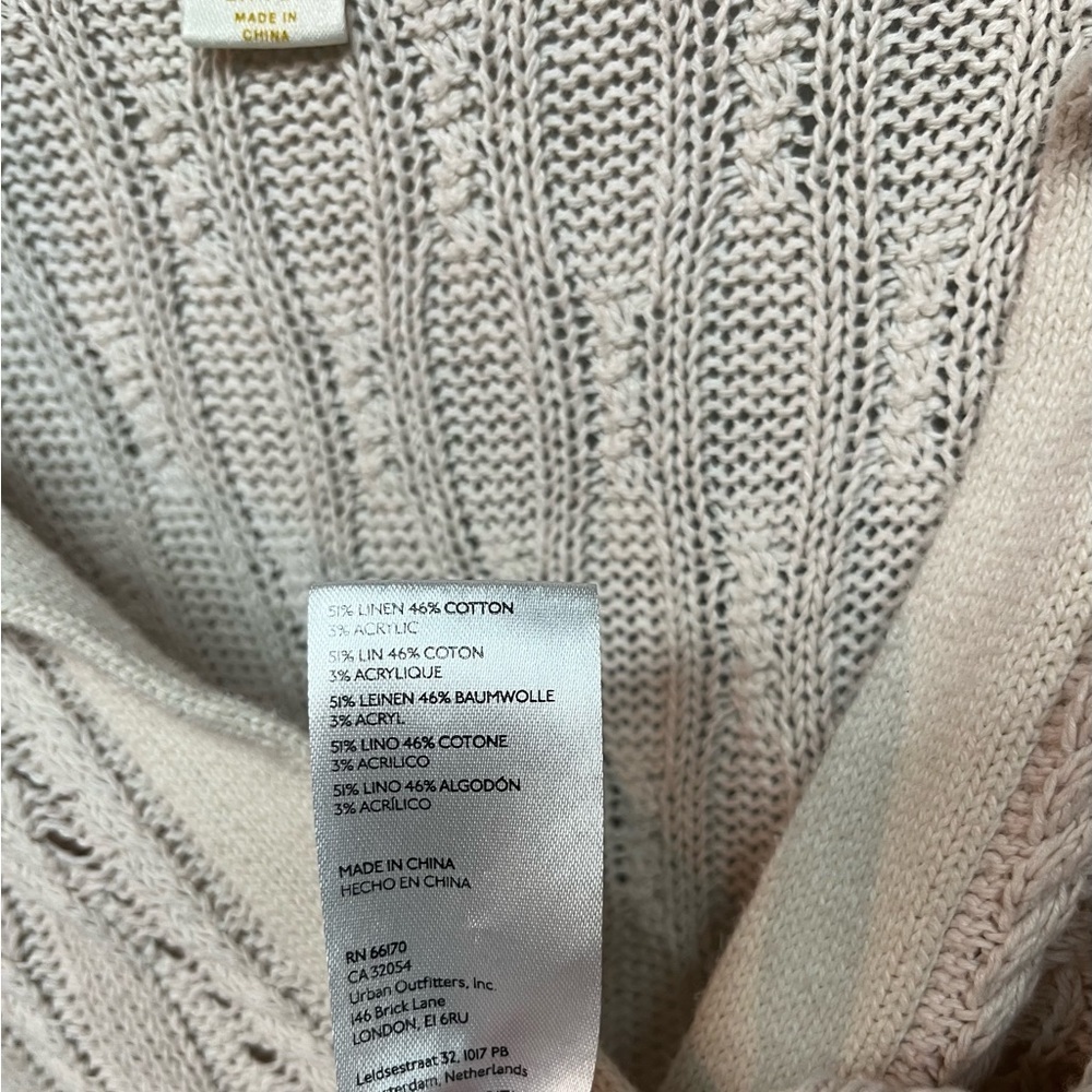 Anthropologie Cream Knit Sweater - Picture 6 of 7